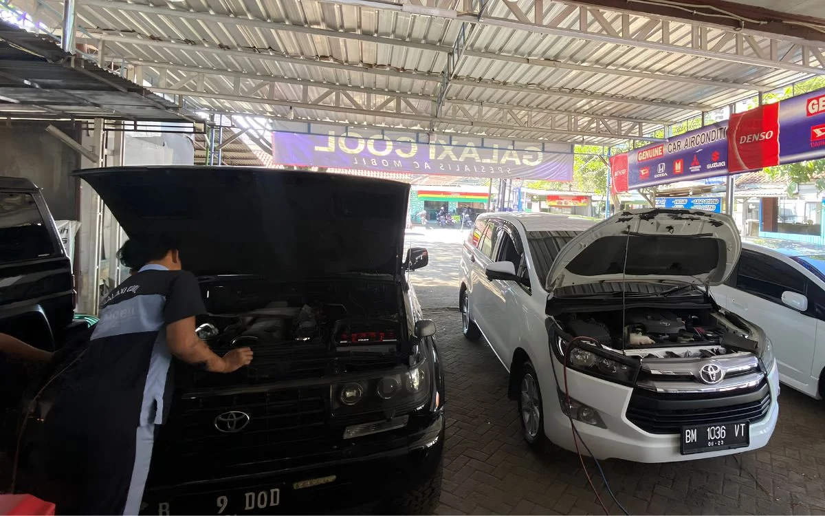 Flushing AC Mobil